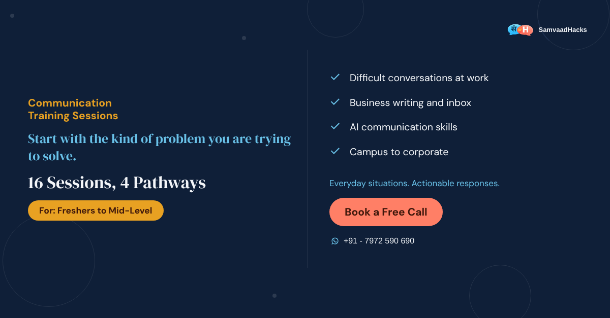 SamvaadHacks Sessions - 4 Pathways, 16 Sessions